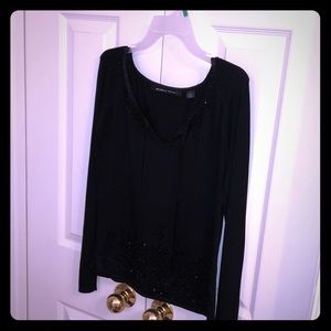 Elegant black sweater